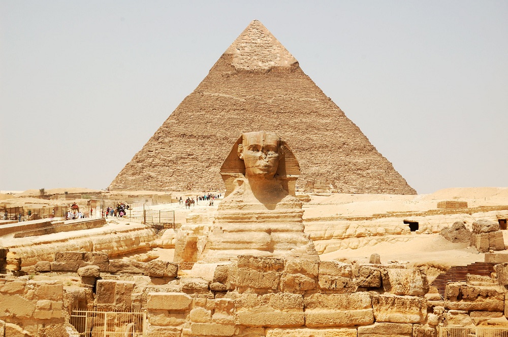 The Pyramids Of Egypt and Sphinx