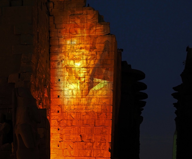 Sound and Light Show at Karnak Temples Sound and Light Show at Karnak Temples