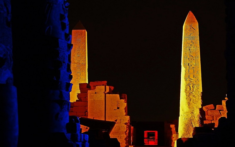 Sound and Light Show at Karnak Temples Sound and Light Show at Karnak Temples