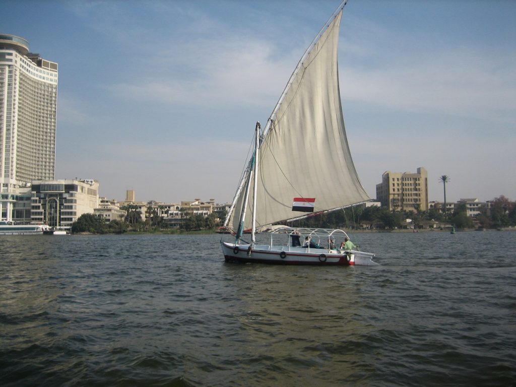 Felucca trip on the Nile in Cairo Felucca trip on the Nile in Cairo