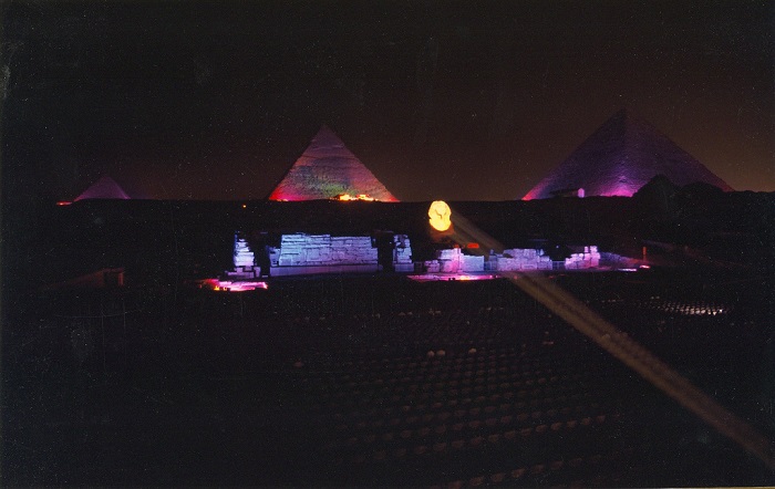 Sound and Light Show at the Pyramids Sound and Light Show at the Pyramids