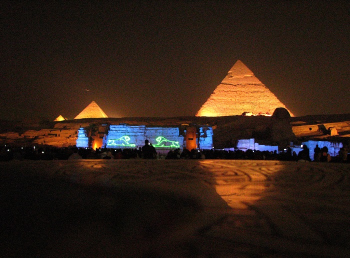 Sound and Light Show at the Pyramids Sound and Light Show at the Pyramids