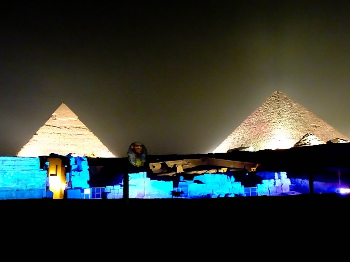 Sound and Light Show at the Pyramids Sound and Light Show at the Pyramids