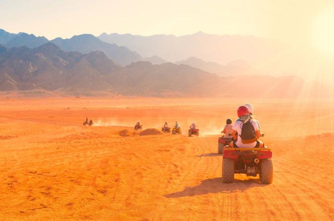 Sunset Desert Safari Trip by Quad Bike Sunset Desert Safari Trip by Quad Bike