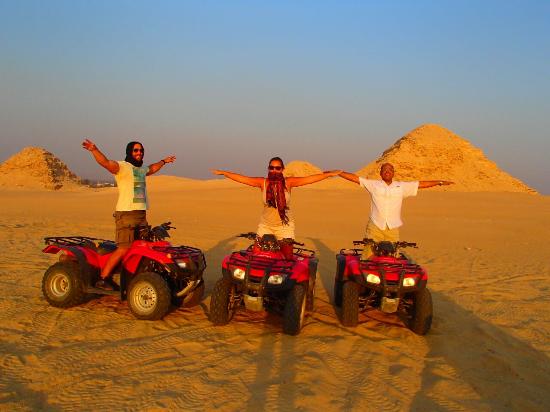Desert Safari by Quad Bike at Giza Pyramids Desert Safari by Quad Bike at Giza Pyramids