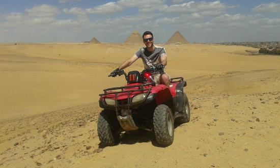 Desert Safari by Quad Bike at Giza Pyramids Desert Safari by Quad Bike at Giza Pyramids