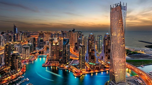 8 Days Oman & Dubai Tour Package map 8 Days Oman & Dubai Tour Package map