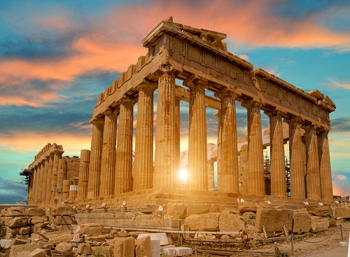 5 Days Athens Classic Tour map 5 Days Athens Classic Tour map