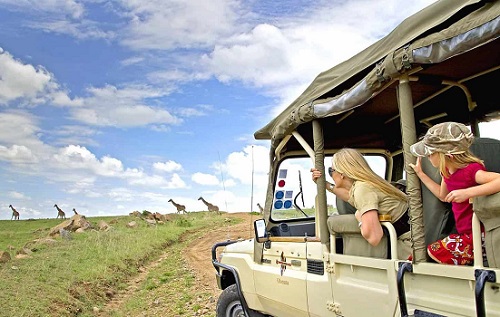 7 Days Kenya Uganda Safari Tour map 7 Days Kenya Uganda Safari Tour map