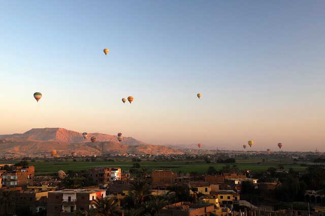 Hot Air Balloon ride Over Luxor Hot Air Balloon ride Over Luxor