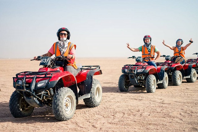 Morning Quad Bike Desert Safari Morning Quad Bike Desert Safari