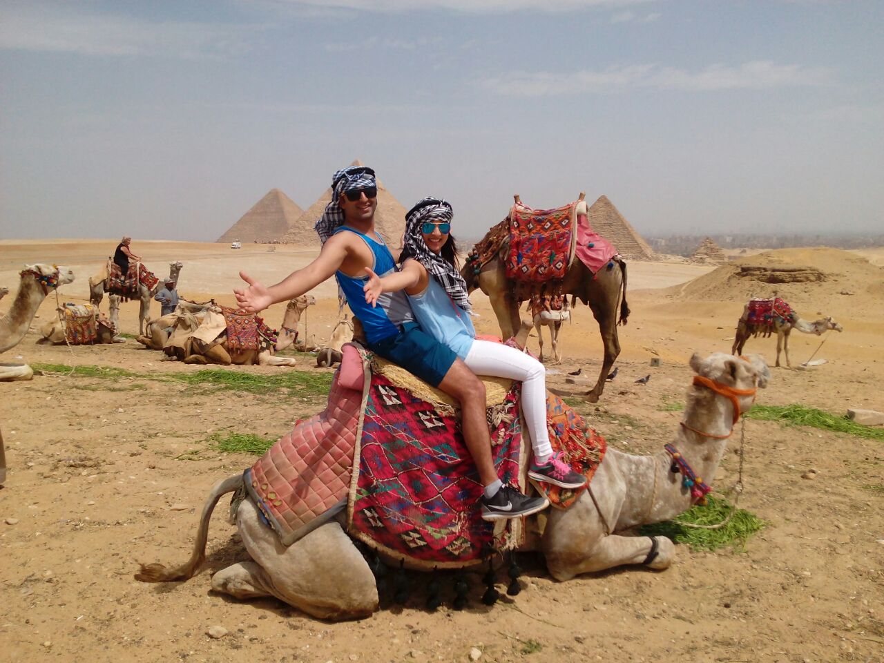 Tour de 2 días a El Cairo por aire desde Hurghada