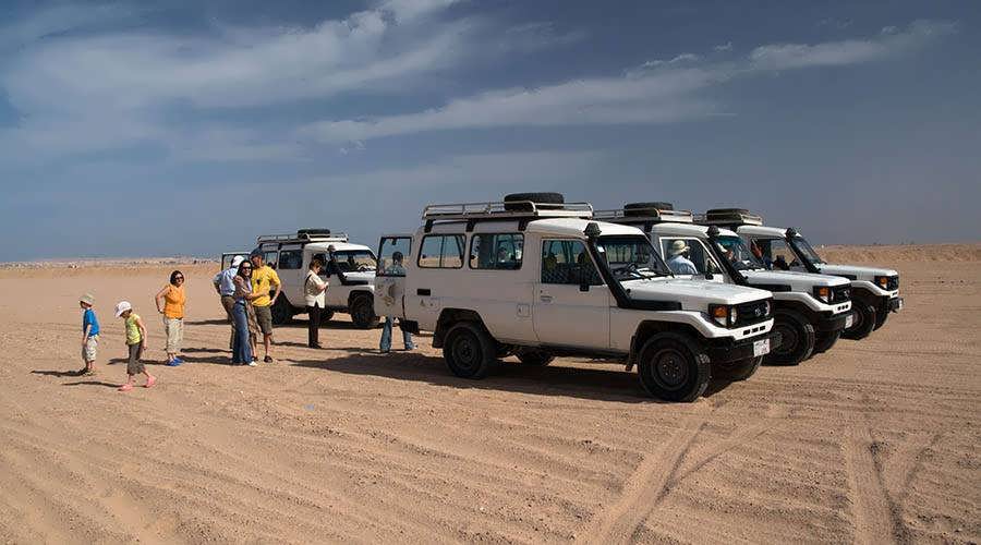 Safari por el desierto beduino de Hurghada en jeep 4x4