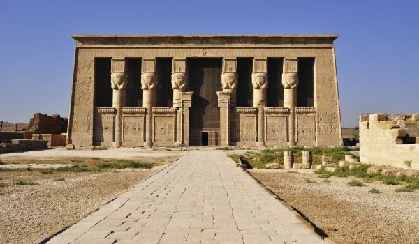 Tempel in Dendara