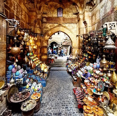 Bazar di Khan El Khalili