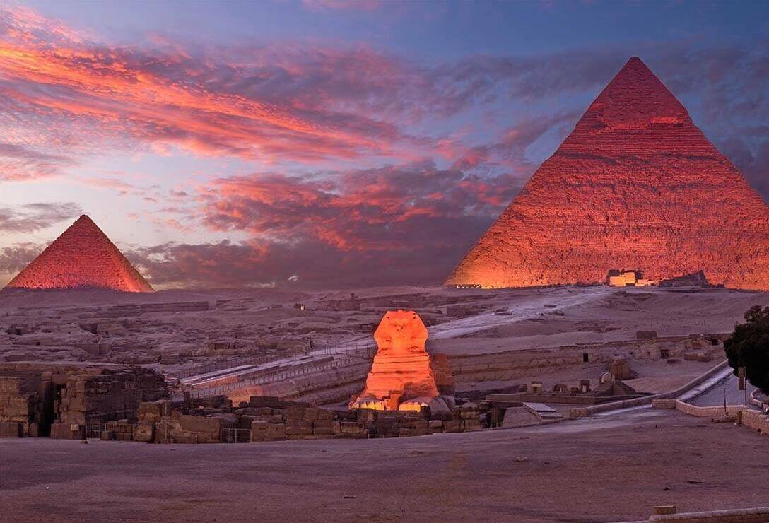 Tagestour zu den Pyramiden und zum Nil