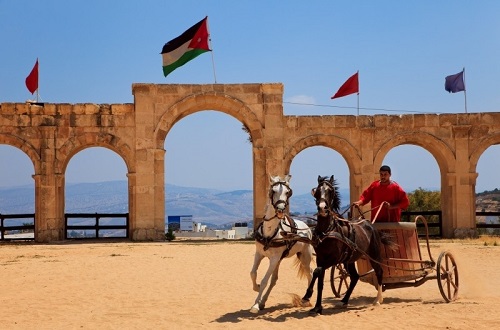 Das Hippodrom von Jerash