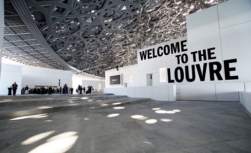 Abu Dhabi with Louver Museum