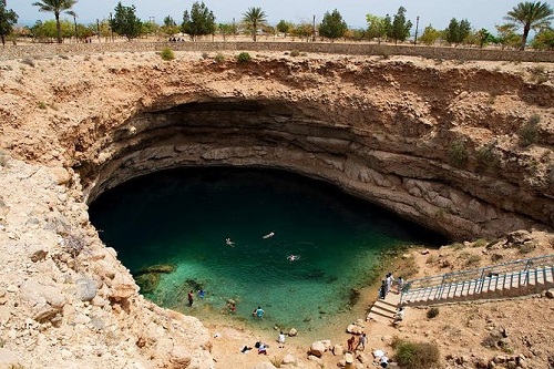 Excursión por la costa de Wadi Shab