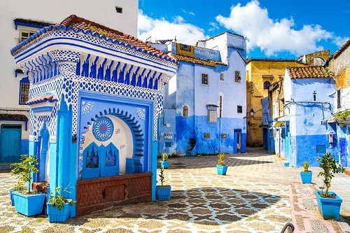 Chefchaouen-Tagestour ab Rabat