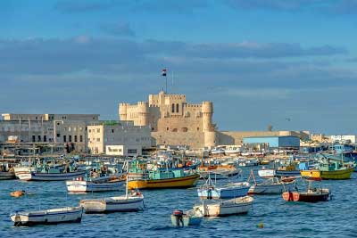 Viaggio notturno al Cairo e Alessandria da Luxor in volo