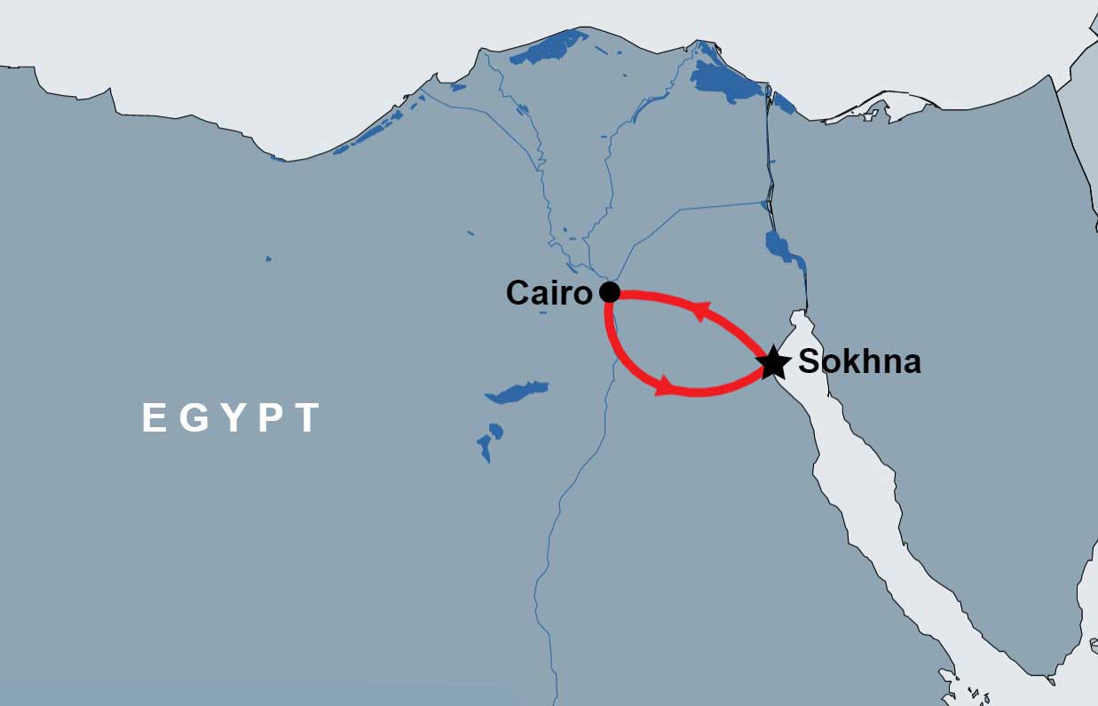 Desert Safari to Sakkara & Pyramids From Sokhna Port