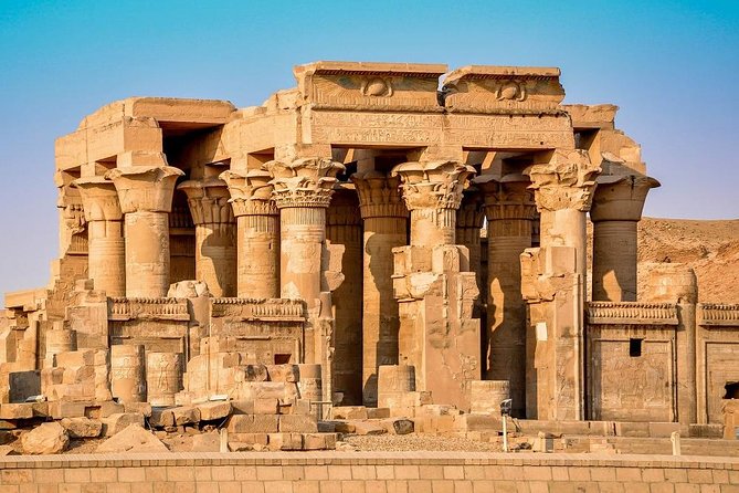 Visit the ancient temple of Kom Ombo and the museum of mummified