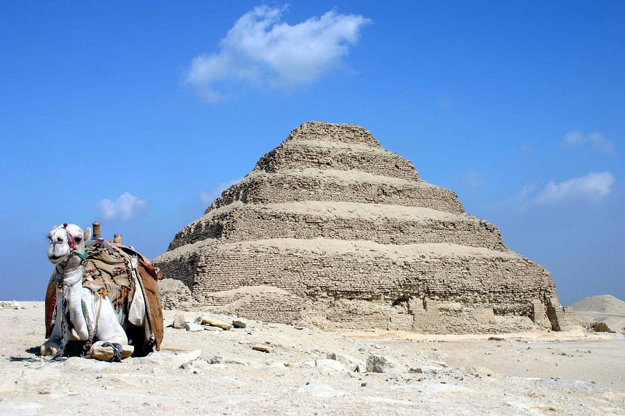 Pirâmide de degraus de Saqqara - Pirâmide de degraus de Djoser